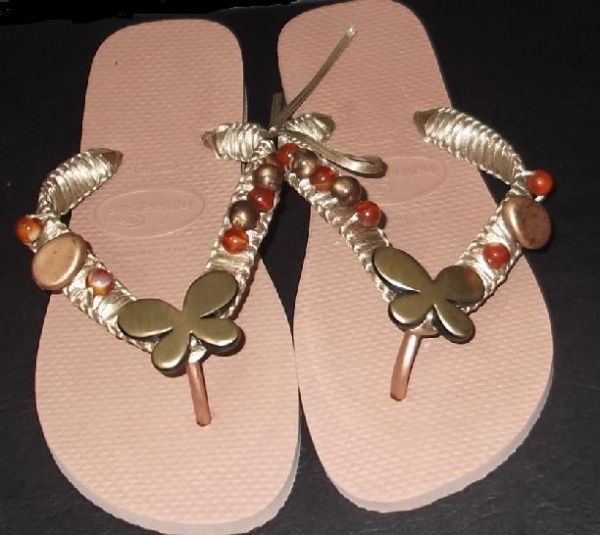 Chinelo Bordado - (cod.001)