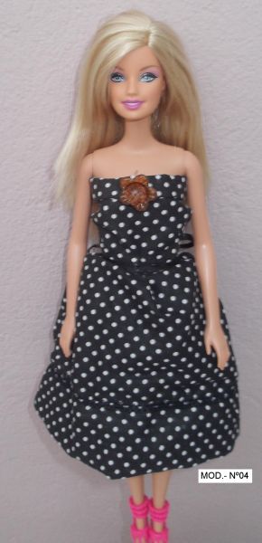 Vestido Barbie - modelo 04
