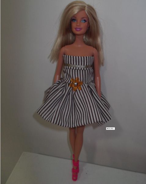 Vestido Barbie - modelo 01